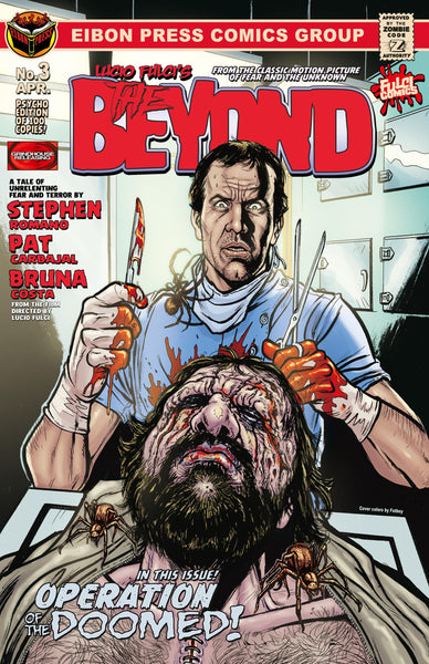 The Beyond Issue #3 Psycho Fan Set! 3 Comics With 2 Variant Covers! Plus A Full Color T-Shirt! 4 Trading Cards, Poster and MORE - LESS THAN 5 Sets Left!!