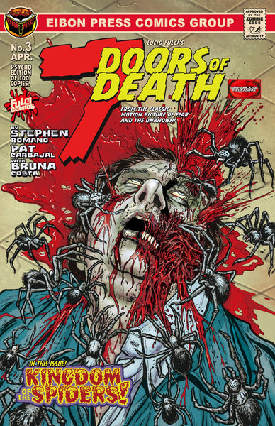 The Beyond Issue #3 Psycho Fan Set! 3 Comics With 2 Variant Covers! Plus A Full Color T-Shirt! 4 Trading Cards, Poster and MORE - LESS THAN 5 Sets Left!!