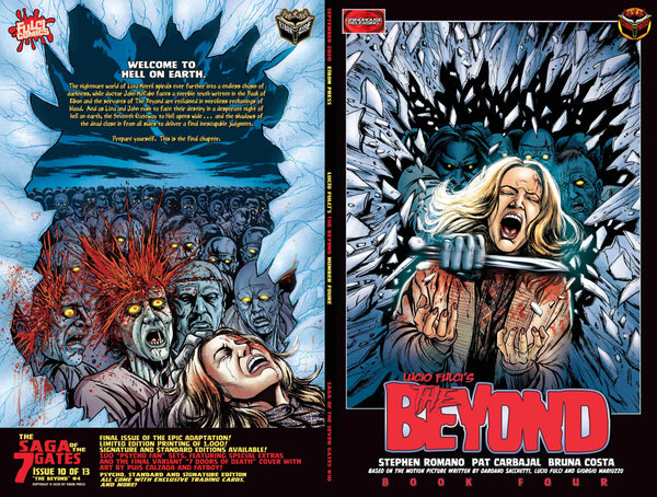 The Beyond Issue #4 Standard Edition! Includes Exclusive Trading Card and Bookmark! Only 600 Copies!