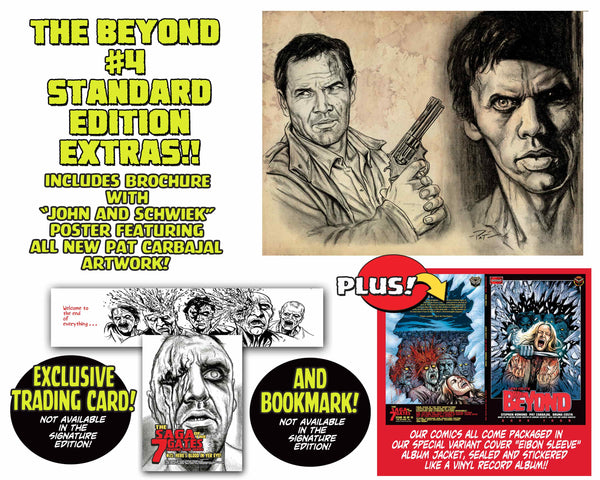 The Beyond Issue #4 Standard Edition! Includes Exclusive Trading Card and Bookmark! Only 600 Copies!