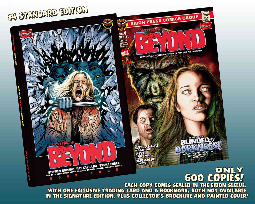 The Beyond Issue #4 Standard Edition! Includes Exclusive Trading Card and Bookmark! Only 600 Copies!