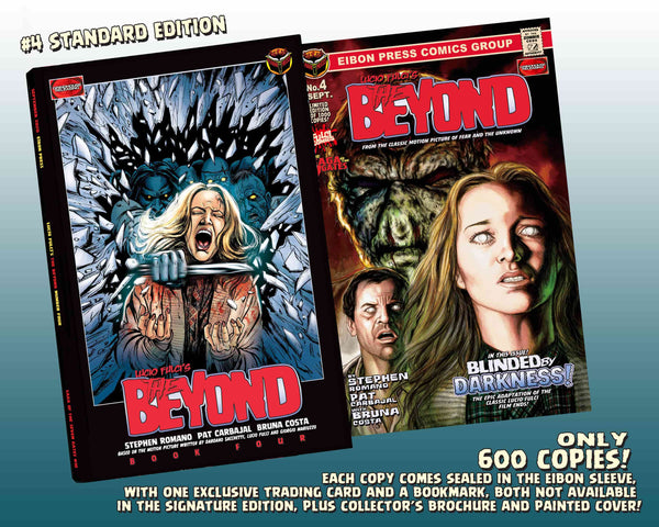 The Beyond Issue #4 Standard Edition! Includes Exclusive Trading Card and Bookmark! Only 600 Copies!