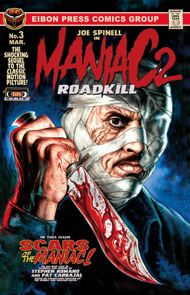 Maniac 2: ROADKILL ISSUE #3 Psycho Fan Set! 6 Books! 2 Posters! Enamel Pin! Magnet and TONS MORE!