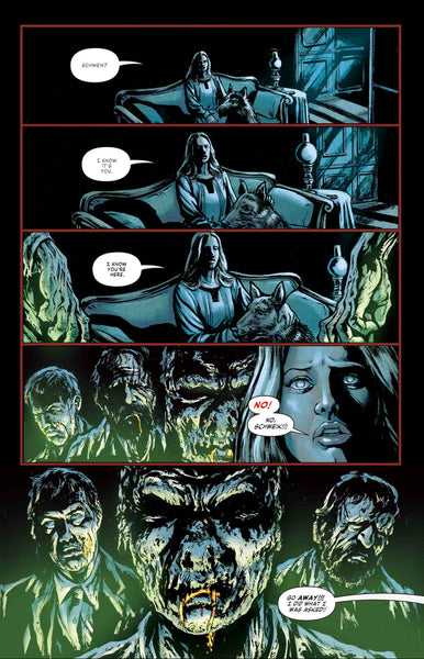 The Beyond Issue #4 Standard Edition! Includes Exclusive Trading Card and Bookmark! Only 600 Copies!