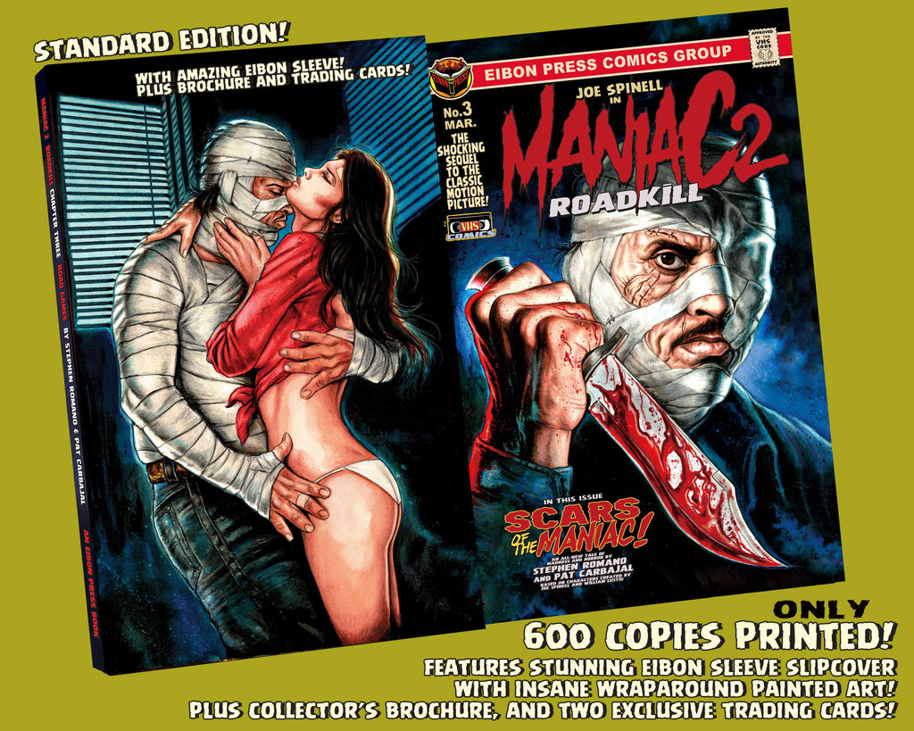 Maniac 2: ROADKILL ISSUE #3 Standard Edition! Exclusive Trading Card - Only 600 Copies!