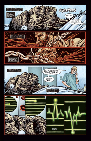 The Beyond Issue #3 Psycho Fan Set! 3 Comics With 2 Variant Covers! Plus A Full Color T-Shirt! 4 Trading Cards, Poster and MORE - LESS THAN 5 Sets Left!!