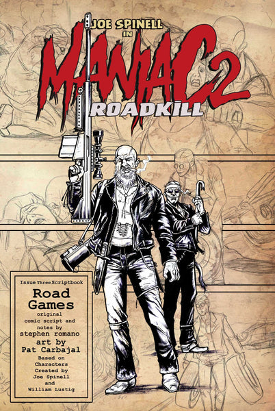 Maniac 2: ROADKILL ISSUE #3 Psycho Fan Set! 6 Books! 2 Posters! Enamel Pin! Magnet and TONS MORE!