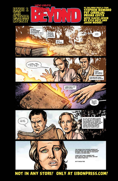 The Beyond Issue #1 Standard Edition! Includes 7 Doors Of Death Soundtrack CD and 2 Exclusive Trading Cards! Only 600 Copies!