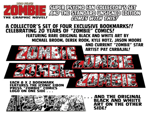 Zombie Graphic Novel Hardback! Standard Edition - Collects Zombie Issues 1-4! ALMOST GONE!