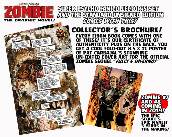 Zombie Graphic Novel Hardback! Standard Edition - Collects Zombie Issues 1-4! ALMOST GONE!