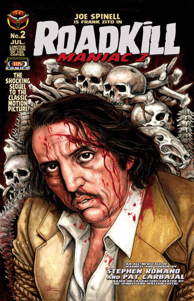Maniac 2: ROADKILL ISSUE #2 Psycho Fan Set! 4 Books! Variant Covers! Script Book! 11 x 17 Poster! Art Print Sets! MORE! Only 100 Sets!