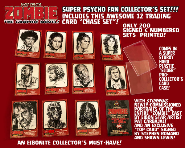 Zombie Graphic Novel Hardback Psycho Fan Set! Signed & Numbered - Sold Out!