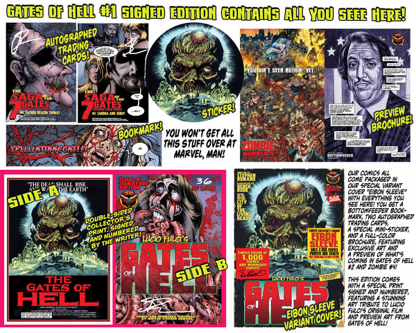 LUCIO FULCI'S GATES OF HELL #1  - SIGNED EDITION Only 1,000!