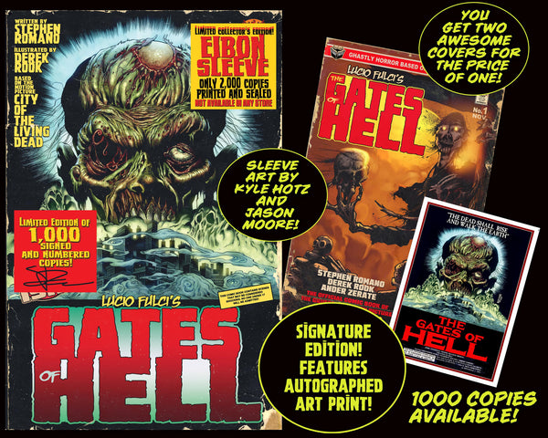 LUCIO FULCI'S GATES OF HELL #1  - SIGNED EDITION Only 1,000!
