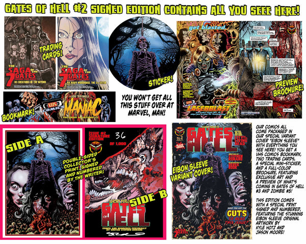LUCIO FULCI'S GATES OF HELL #2 - SIGNED Edition. Only 1,000!