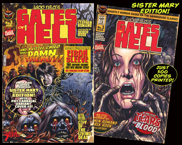 LUCIO FULCI'S GATES OF HELL #3: Sister Mary Bonus Tracks Edition - Only 500 Copies!