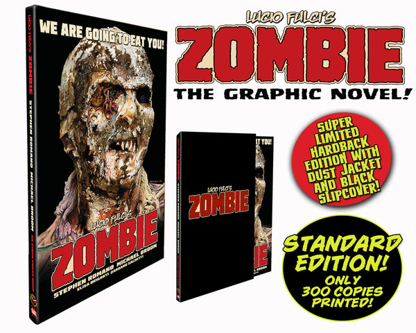 Zombie Graphic Novel Hardback! Standard Edition - Collects Zombie Issues 1-4! ALMOST GONE!