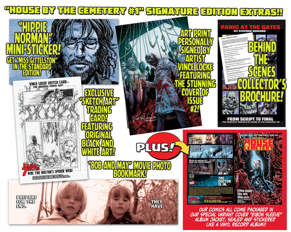 House By The Cemetery Issue #2 Signature Edition - Only 300 Copies!
