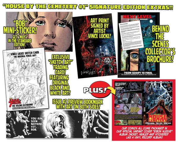 House By The Cemetery Issue #1 Signature Edition