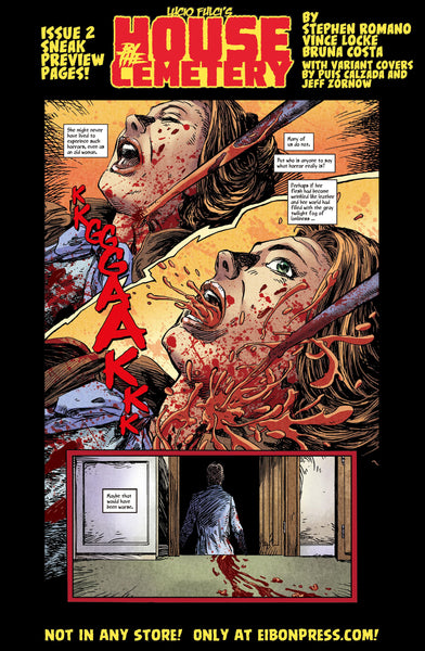 House By The Cemetery Issue #2 Signature Edition - Only 300 Copies!