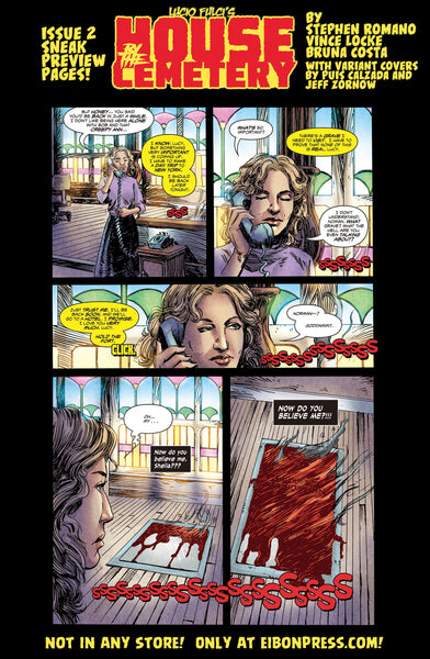 House By The Cemetery Issue #2 Signature Edition - Only 300 Copies!
