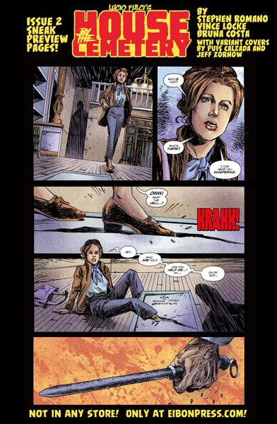 House By The Cemetery Issue #2 Signature Edition - Only 300 Copies!