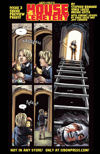House By The Cemetery Issue #3 Standard Edition With Audio Book Download Card! - Only 500 Copies!