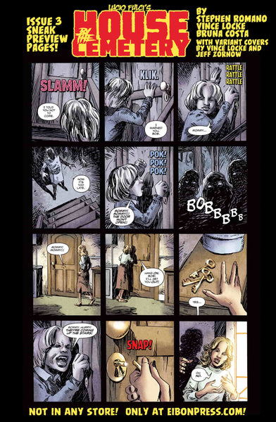 House By The Cemetery Issue #3 Standard Edition With Audio Book Download Card! - Only 500 Copies!