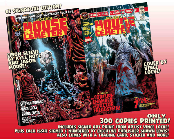 House By The Cemetery Issue #2 Signature Edition - Only 300 Copies!