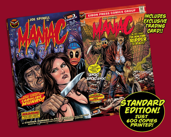 Maniac Issue #2: Standard Edition - Only 600 Copies!