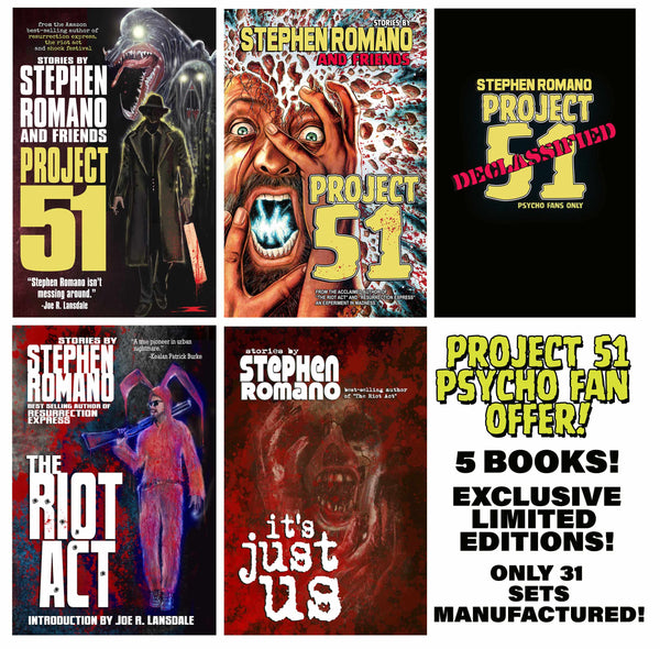 Project 51 SUPER PSYCHO FAN OFFER Only 31 Sets Available!