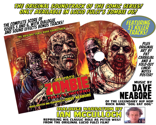 Zombie Issue #6 Signature Soundtrack CD Edition - Only 300 Copies!