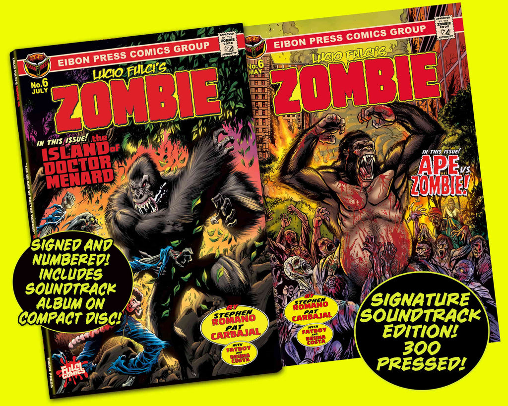Zombie Issue #6 Signature Soundtrack CD Edition - Only 300 Copies!