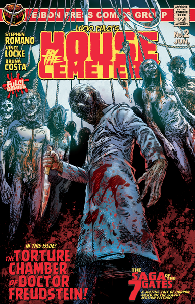 House By The Cemetery Issue #2 Signature Edition - Only 300 Copies!