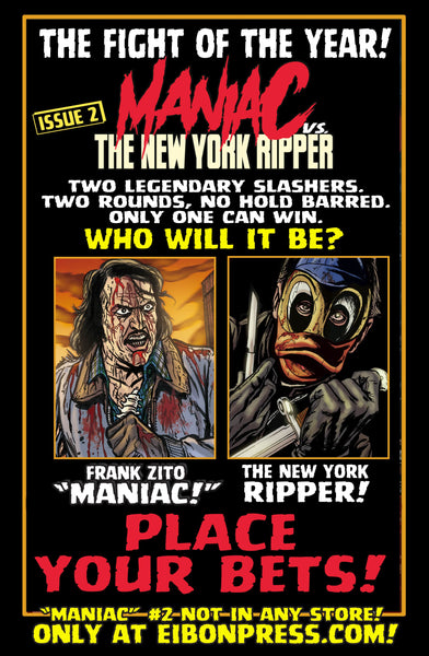 Maniac Issue #2: Signed VHS Box Edition - Only 300 Copies