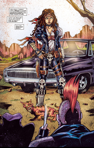 Wasteland 1989 Issue #1 Signature Edition! Includes Soundtrack CD, Signed VHS Box and 2 Exclusive Trading Cards! - Only 300 Copes!