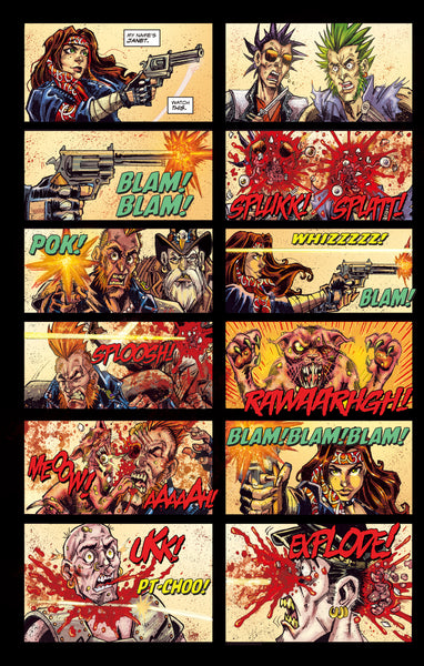 Wasteland 1989 Issue #1 Signature Edition! Includes Soundtrack CD, Signed VHS Box and 2 Exclusive Trading Cards! - Only 300 Copes!