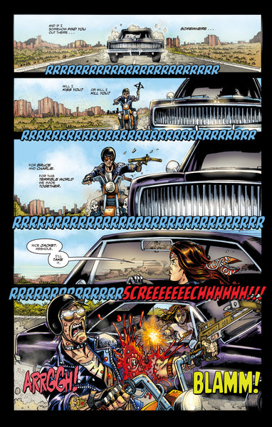Wasteland 1989 Issue #1 Signature Edition! Includes Soundtrack CD, Signed VHS Box and 2 Exclusive Trading Cards! - Only 300 Copes!