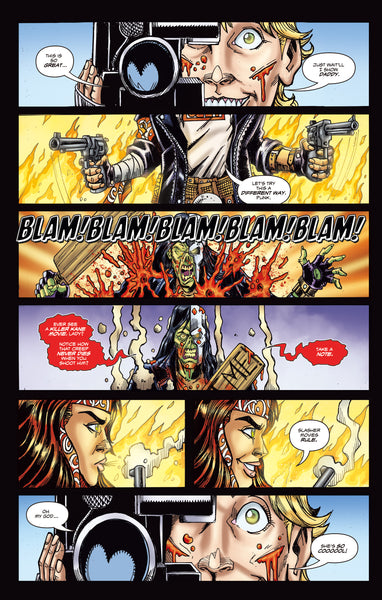 Wasteland 1989 Issue #1 Psycho Edition! 3 Comics including 120 Page Script Book! 2 Soundtrack CD's, plus a VHS Box, Enamel Pin and MUCH MORE - Only 100 Copies!
