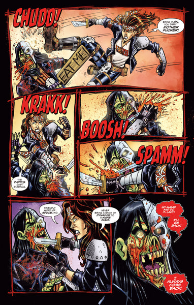 Wasteland 1989 Issue #1 Psycho Edition! 3 Comics including 120 Page Script Book! 2 Soundtrack CD's, plus a VHS Box, Enamel Pin and MUCH MORE - Only 100 Copies!