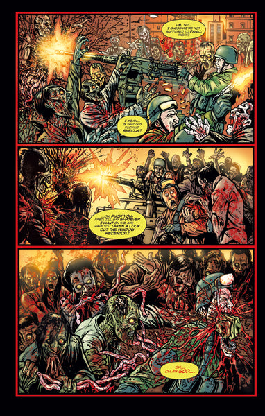 LUCIO FULCI'S ZOMBIE #4 - BLOOD RED VINYL EDITION - ONLY 750! Less than 50 copies left!