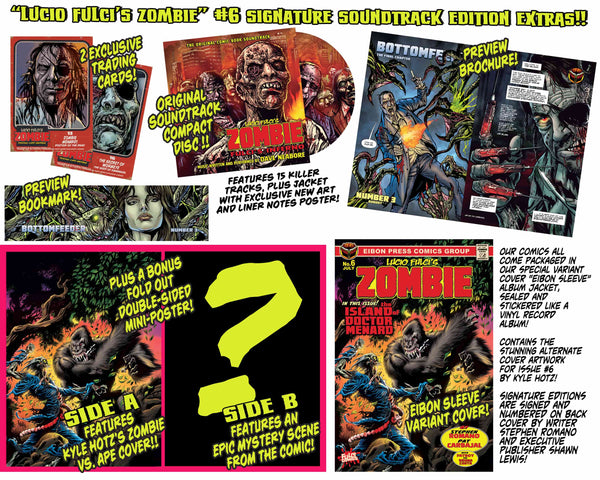 Zombie Issue #6 Signature Soundtrack CD Edition - Only 300 Copies!