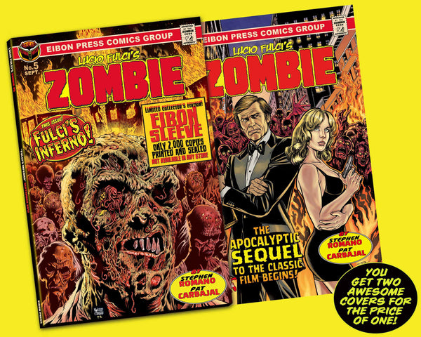 LUCIO FULCI'S ZOMBIE ISSUE #5: Trading Card Inferno Edition! - Unsigned