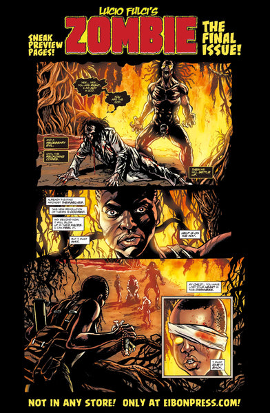 Zombie Issue #8 Psycho Edition! 4 Comic Set Including 150-Page Script Book! - Only 100 Copies! ALMOST GONE!