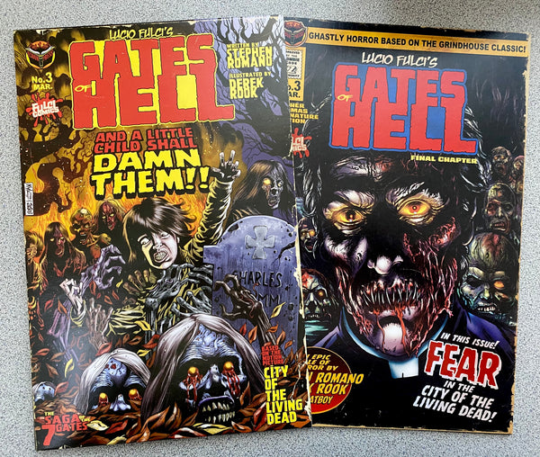 Gates Of Hell Issue #3 Rare Father Thomas Variant In Sleeve! ONLY 50!